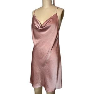 Pink Slip Dress